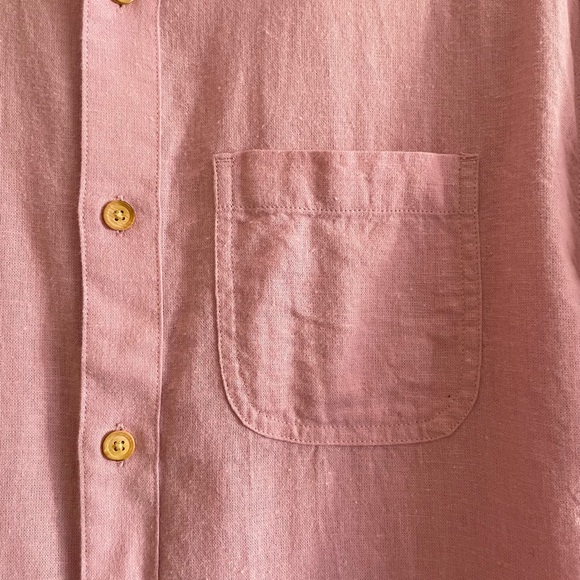NWOT Even Tide Shortsleeved Button Down - Picture 3 of 7